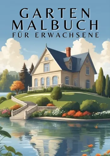 Garten Malbuch für Erwachsene