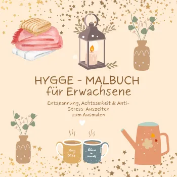 Hygge Malbuch für Erwachsene