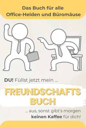 Freundschaftsbuch für Bürohelden und Büro-Mäuse